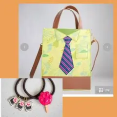 ズートピア　ニックシャツバック＆ヘアゴムセット