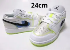 24cm 白 ボルト エアジョーダン1 ロー SE GS