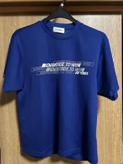 YONEX 青 Tシャツ プリントデザイン