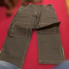 デニム ワークパンツ ダブルニー eckoのサムネイル