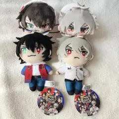 31日迄】あくねこ ベリアン+ルカス+ミヤジ ぬいぐるみ 3体セット