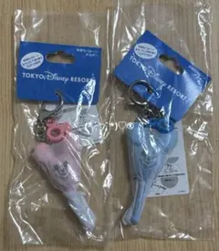 ディズニー　手持ちバルーン　キーホルダー　2個