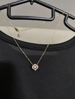 Swarovski クローバー ローズゴールド