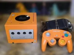 動作確認済　ゲームキューブ オレンジ　すぐゲーム出来ます