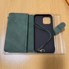 iPhone 13 Pro MAX ケース スマホケース 手帳型 ストラップ