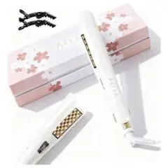 AKIRA ヘアアイロン 男女兼用 ホワイト