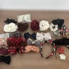 ヘアアクセサリーセット 26点　ヘアゴム　アクセサリー　カチューシャ