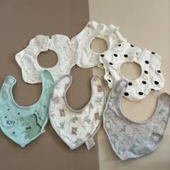 ベビー用スタイ6枚セット