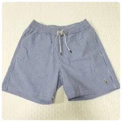 POLORALPHLAURENポロラルフ トラベラースイムショーツ　ストライプ