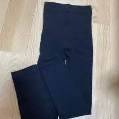 キッズ ブラック レギンス 120