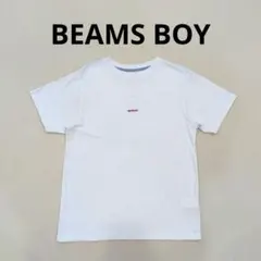 BEAMS BOY　ビームスボーイ　エンブロイダリー クルー Tシャツ
