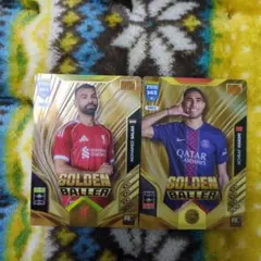 PANINI FIFA 365 GOLDEN BALLER 2枚セット
