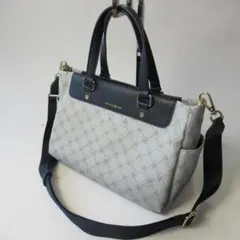 PATRICK COX パトリック コックス新品グレー 2WAYトートバッグ