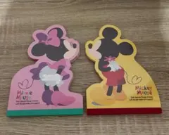 ミッキー✳︎ミニー✳︎ディズニー✳︎メモ帳✳︎文房具