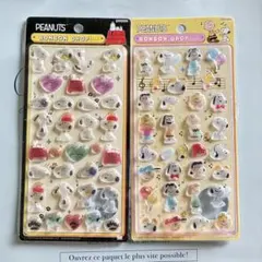 【国内正規品】 ボンボンドロップシール スヌーピー 2シートセット
