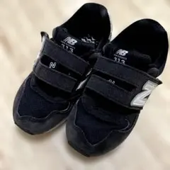 タイムセールニューバランスキッズ　19センチ黒