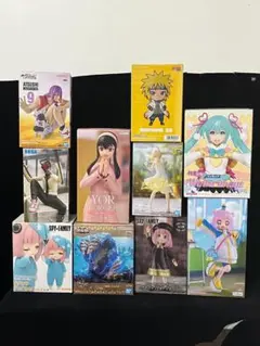 フィギュアセット 多様なキャラクター