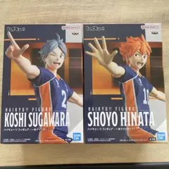 ハイキュー!! フィギュア-一本ナイッサー！！- 西谷夕 日向翔陽 - メルカリ
