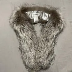 REBONDIR リアルファー マフラー シルバーフォックス