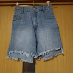 PAGEBOY ライトデニムショートパンツ