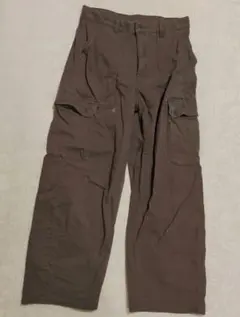 GU　バレルレッグカーゴパンツ　XL