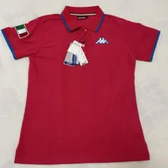 新品Kappa 赤 ポロシャツ 半袖のサムネイル