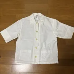 MHL. エムエイチエル 半袖シャツ ホワイト