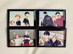 ハイキュー!! トレーディングスクエア缶バッジ 4種セット