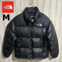 【美品】90s ザノースフェイス ヌプシ ダウンジャケット 黒 Mサイズ