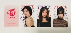 TWICE タレントカード 4枚セット