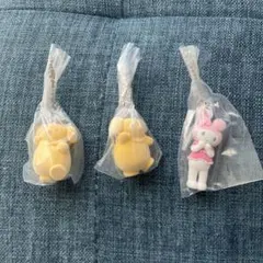 サンリオキャラクターズミニチュアチャームライブキャラクタープリン×2マイメロ