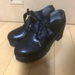 ヒール パンプス 革靴 地雷系 量産型 Mサイズ