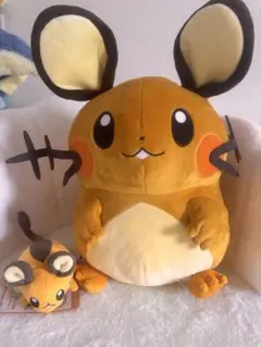 レア ポケモンセンター デデンネ タマゲタケ クッション ぬいぐるみ