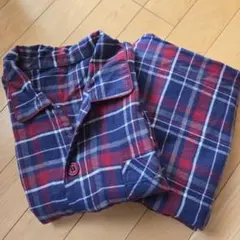 チェック柄パジャマ　メンズLサイズ