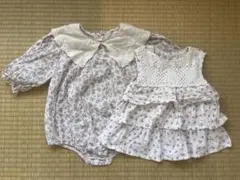 Showing, juo 花柄ワンピース 80cm 2点セットのサムネイル