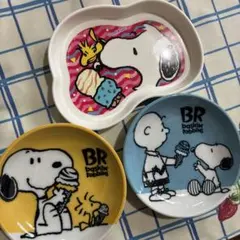 スヌーピー×サーティワン　小皿セット