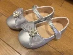 フォーマルシューズ16.5cm シルバー