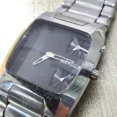 【Nixon THE BANKS】シルバー✕ブラック デュアルタイム 動作確認済のサムネイル