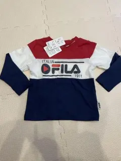 Fila キッズ　長袖シャツ　サイズ90 未使用　タグ付