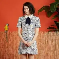 sister jane 花柄 半袖 ワンピース S