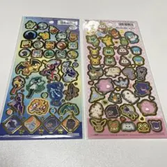 ポケモン シール ステッカー 2枚セット ピカチュウ ニャオハ