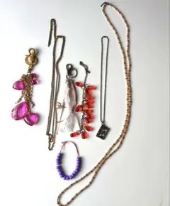 ネックレス　ハンドメイド等　7本　まとめ売り