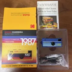 Kodak Charmera キーチェーンデジタルカメラ 本体　ブルーのサムネイル