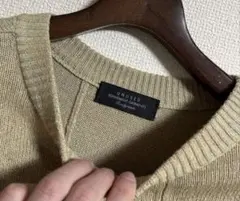 UNUSED 7G CREW NECK KNIT SWEATER シルクニット