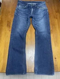 リーLeeブーツカットサドルマンジーンズブルーW79綿100%日本製美シルエット