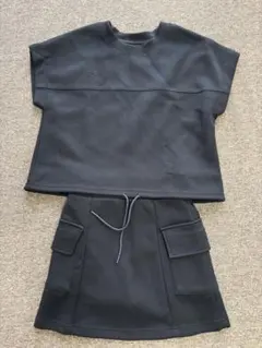 GRLグレイル♡セットアップ ブラック ミニスカート