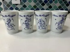 ディズニーキャラクター コップ4個セット