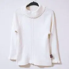 ファミリア タートルネック セーター ニット 100