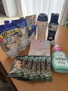 日常生活用品(ボディソープ、アロマジュエル、パック等)計13個セット