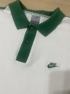 NIKE デットストック！激レアポロシャツ ホワイト グリーン